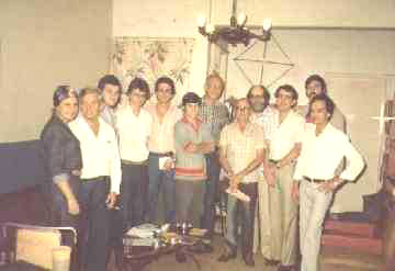 Foto histórica de reunião do Clube