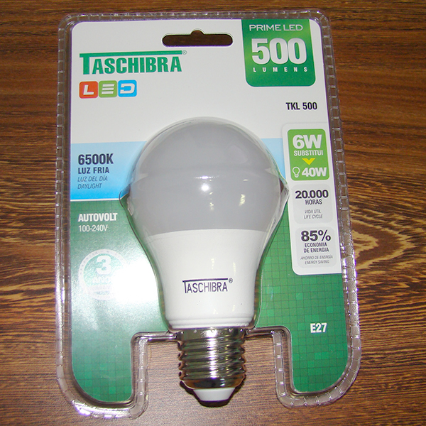 Lâmpada LED Taschibra